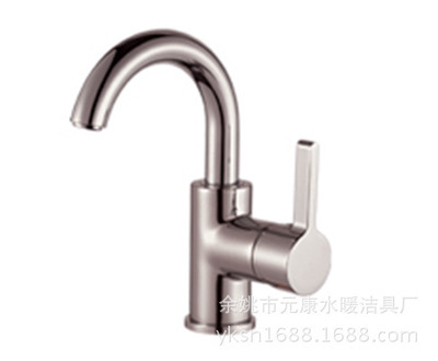 供应新款4201拉丝全铜单把面盆龙头 - 供应新款4201拉丝全铜单把面盆龙头厂家 - 供应新款4201拉丝全铜单把面盆龙头价格 - 余姚市元康水暖洁具厂 - 