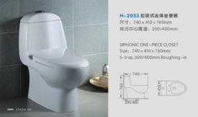 连体马桶 2053,,佛山市恒欧陶瓷,洁具,卫浴,水暖,中洁网,jieju