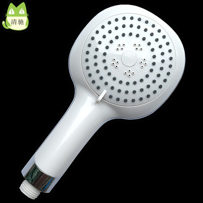 全新料雨淋大手持花洒喷头 白面多功能淋浴新体验